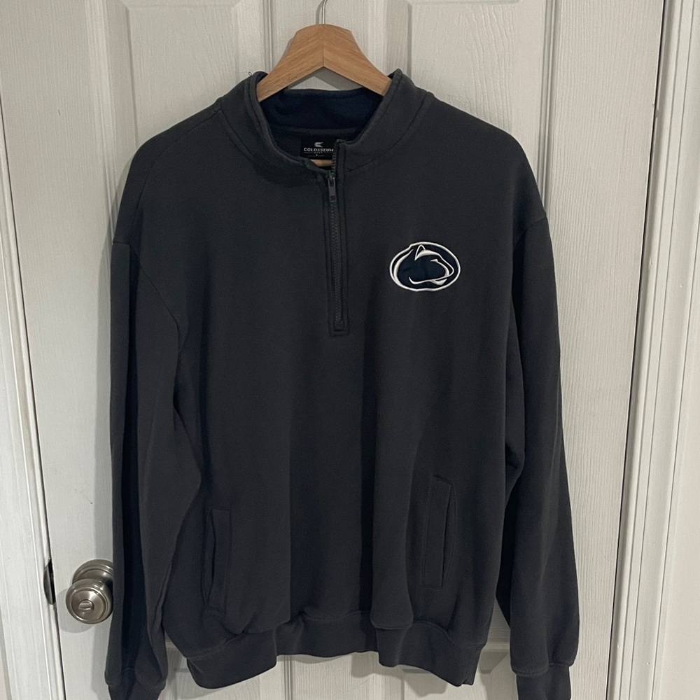 Penn State Quarter-Zip Sweater (Size L)
